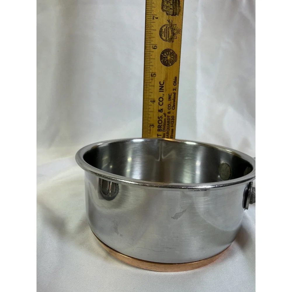 Martha Stewart Everyday 1/2 Quart Stainless Steel Sauce Pan/Pot and lid